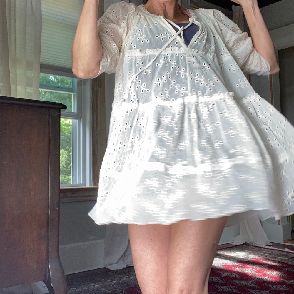 Free People eyelet dress/top